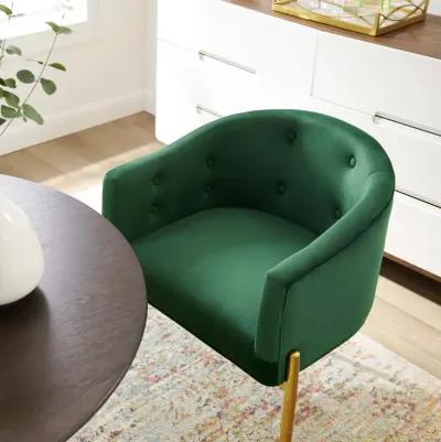 Savour Tufted Performance Velvet Accent Chair