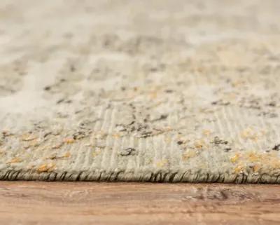 Premier Beige Abstract NZ Wool/Tencel Blend 10' x 13' Rectangle Rug