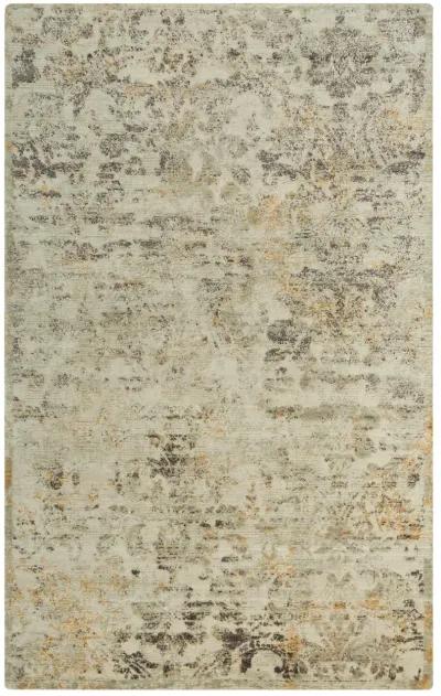 Premier Beige Abstract NZ Wool/Tencel Blend 10' x 13' Rectangle Rug