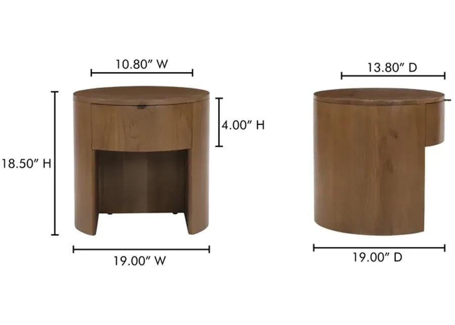 THEO ONE DRAWER NIGHTSTAND