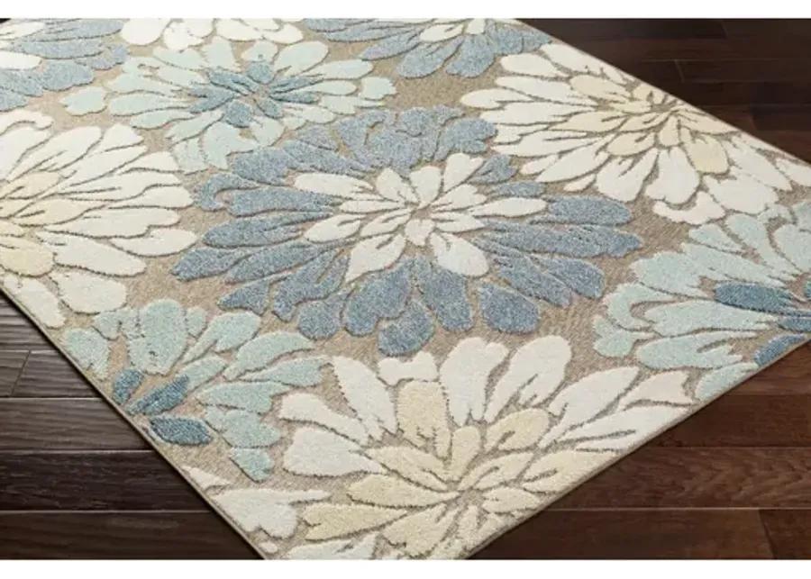 Lakeside LKD-2302 6'7" x 9' Machine Woven Rug