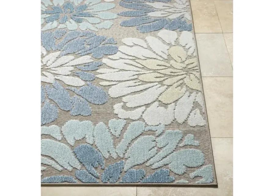 Lakeside LKD-2302 6'7" x 9' Machine Woven Rug