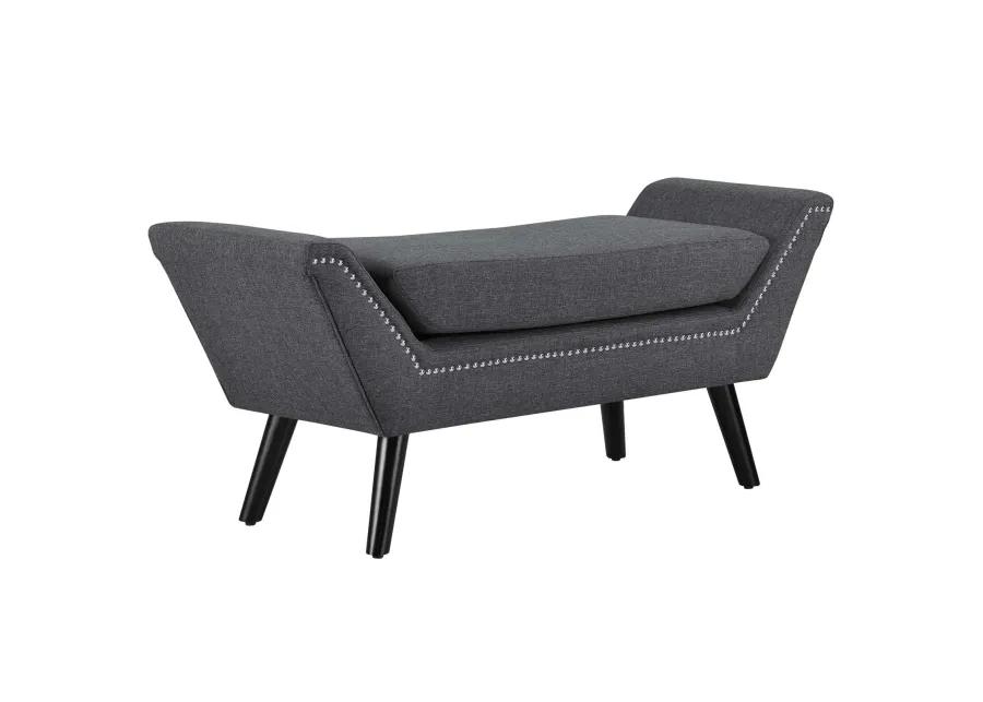 Gambol Upholstered Fabric Bench