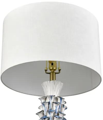 Habel 31'' High 1-Light Table Lamp - White Glaze