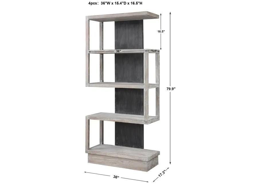 Nicasia Modern Etagere