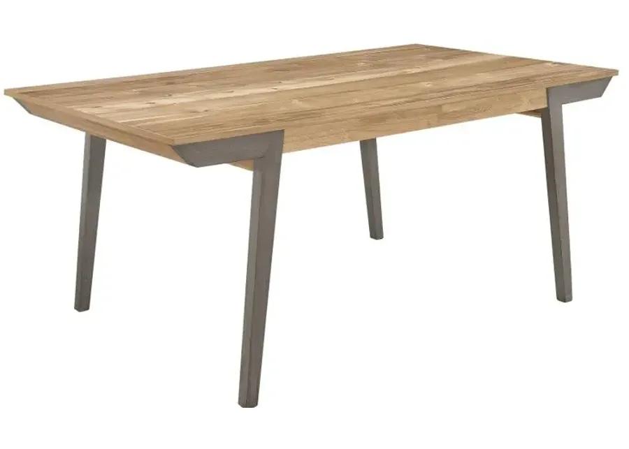 Adan Wooden Dining Table Acacia And Coastal Grey