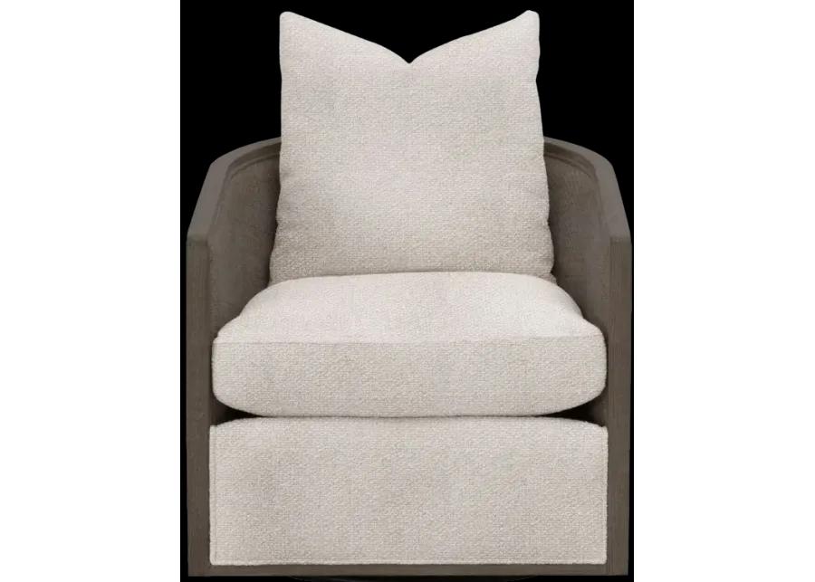 McGuire Swivel Club Chair