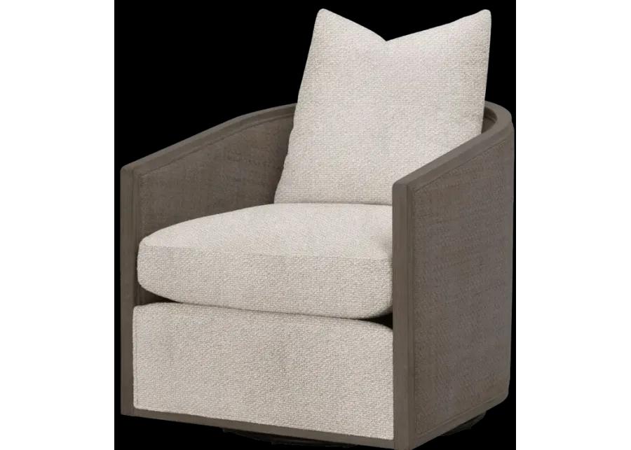 McGuire Swivel Club Chair