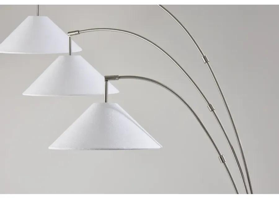 Braxton 3-Arm Arc Lamp