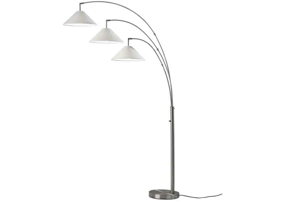 Braxton 3-Arm Arc Lamp