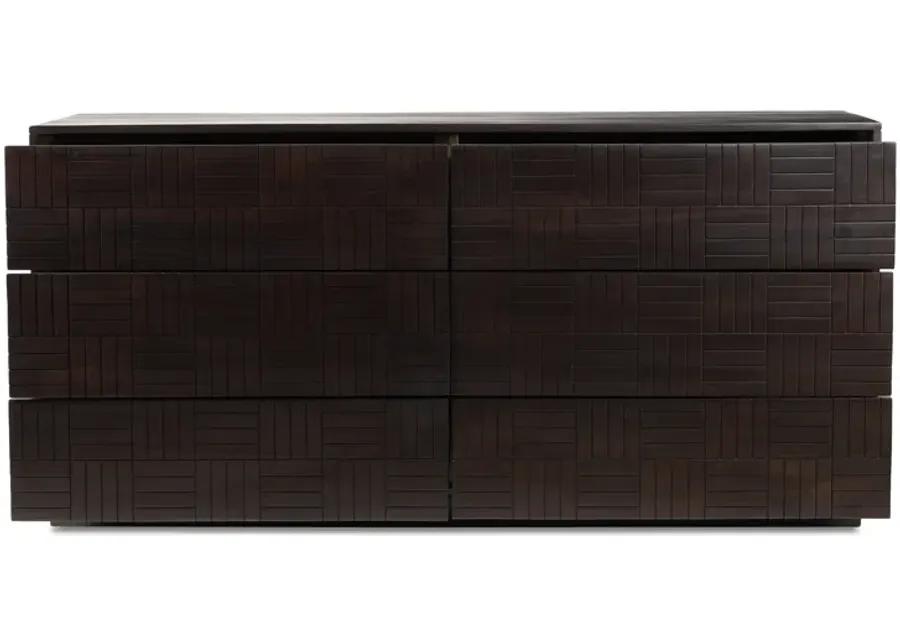 DENMAN 6 DRAWER DRESSER