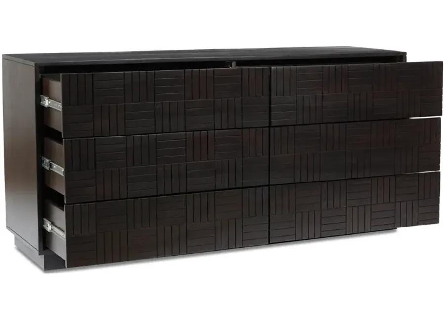 DENMAN 6 DRAWER DRESSER