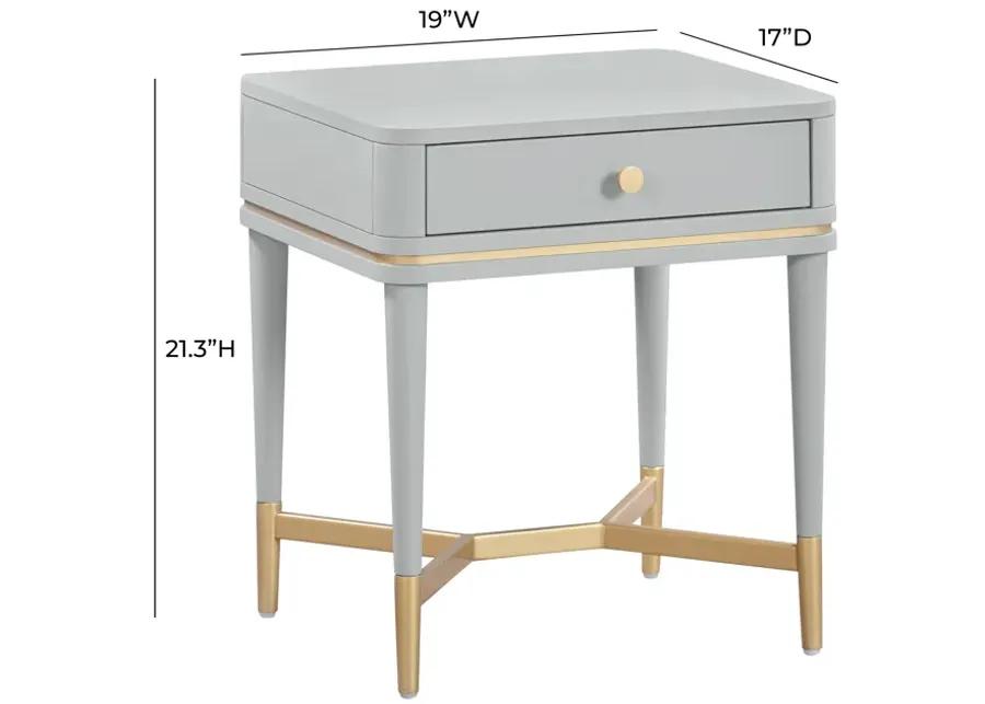 Julieta Grey Nightstand