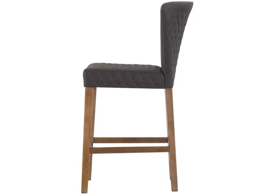 Albie Diamond Stitching Counter Stool