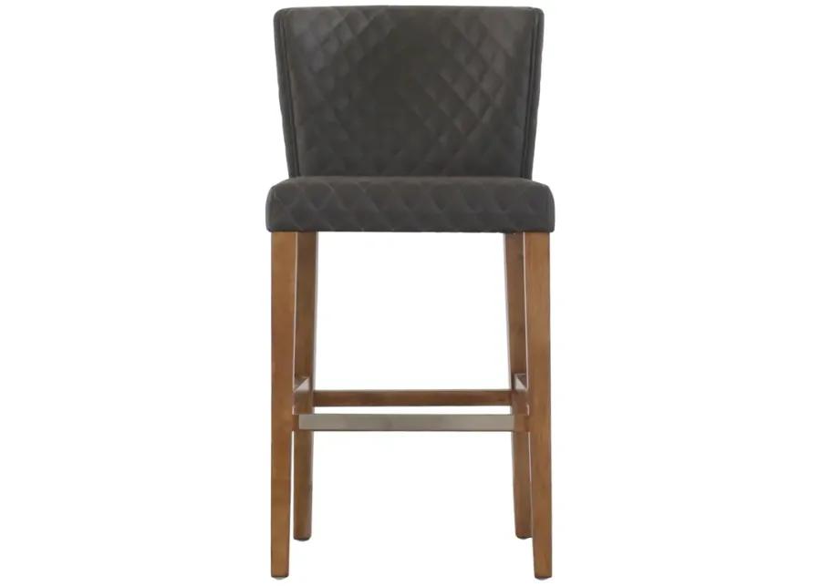 Albie Diamond Stitching Counter Stool