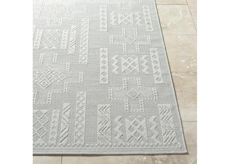 Sandra SDR-2303 6'7" x 9' Machine Woven Rug