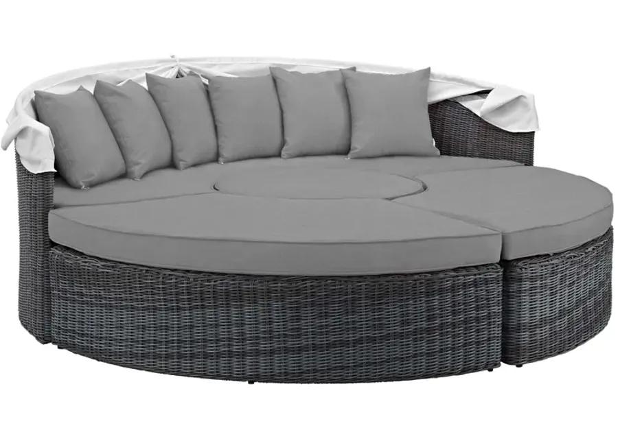 Summon Canopy Outdoor Patio Sunbrella® Daybed