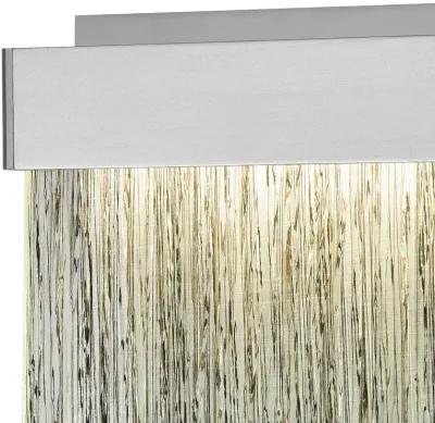 Meadowland 11" High 1-Light Sconce - Silver