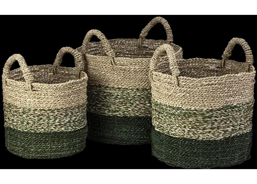 Maton Seagrass Baskets - Set of 3