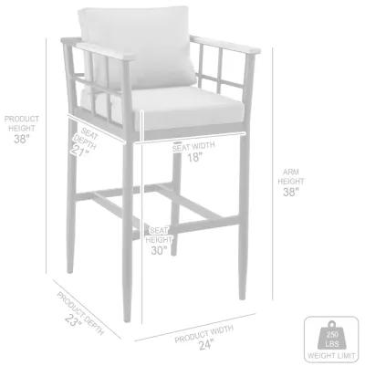 Orlando Outdoor Bar Stool 