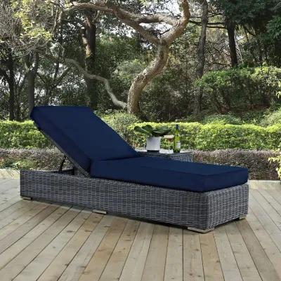 Summon Outdoor Patio Sunbrella® Chaise Lounge