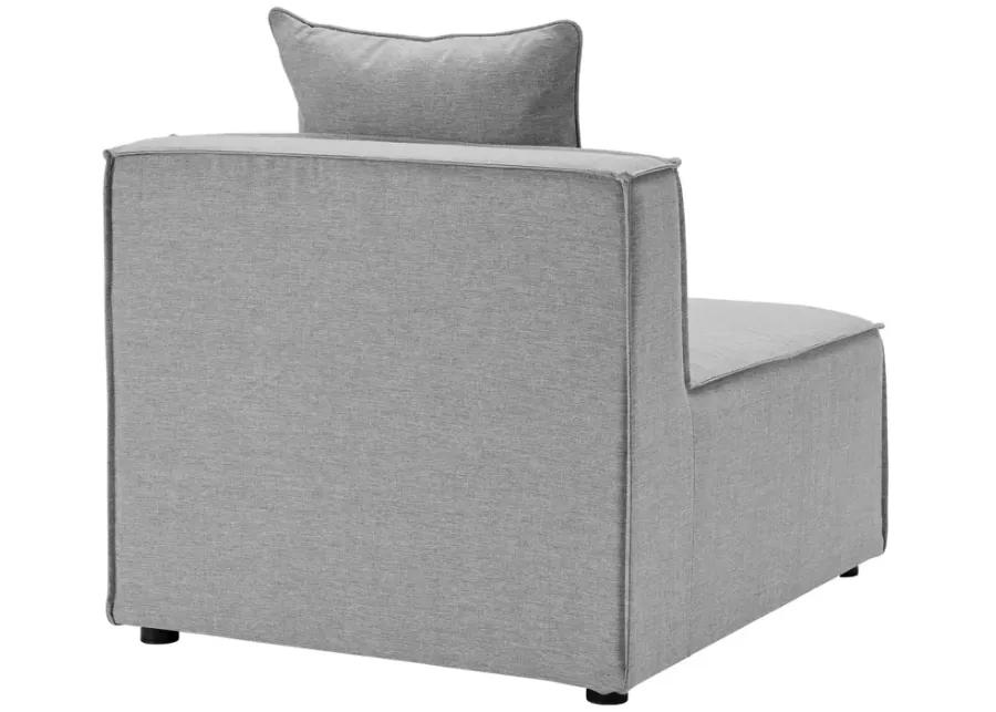 Saybrook Outdoor Patio Upholstered 8-Piece Sectional Sofa