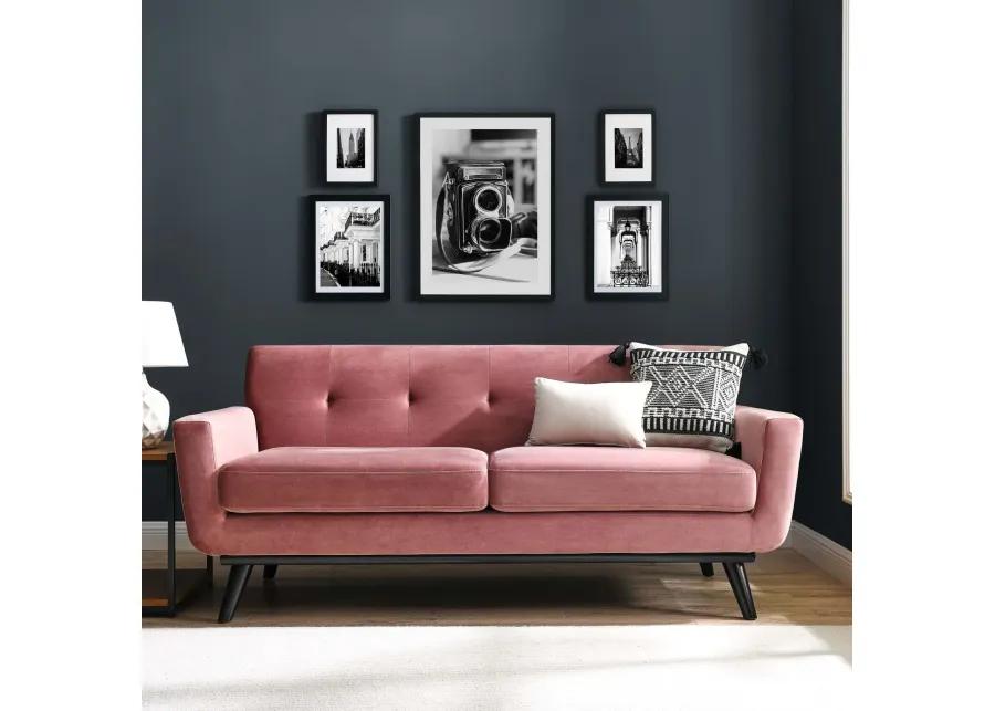 Engage Performance Velvet Loveseat