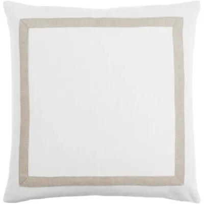 Ritzy RIZ-001 20"L x 20"W Accent Pillow  - Down Insert