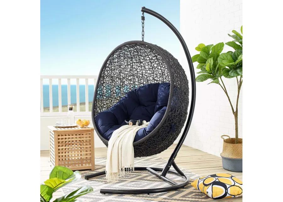 Encase Sunbrella® Swing Outdoor Patio Lounge Chair