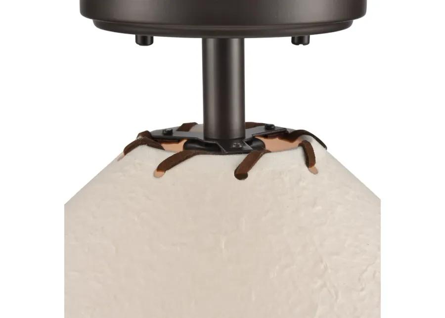 Marion 14'' Wide 1-Light Semi Flush Mount - Oil Rubbed Bronze