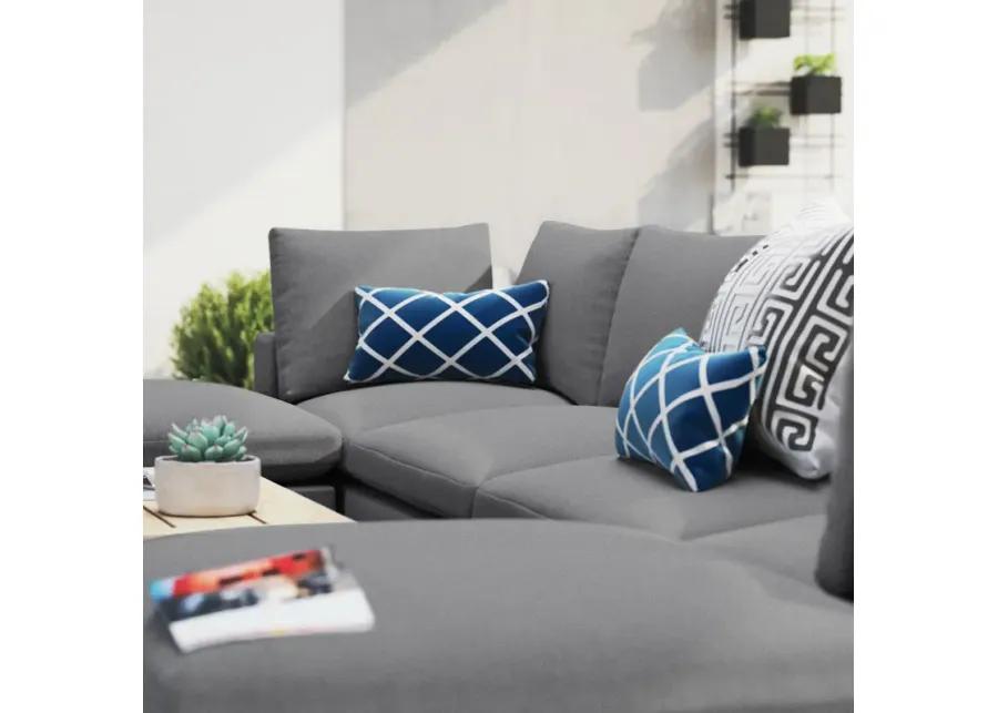 Commix 6-Piece Sunbrella� Outdoor Patio Sectional Sofa