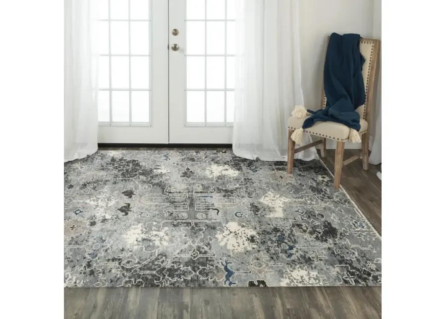 Belmont Natural/Multi  Hand Spun Wool 6' x 9' Rectangle Rug