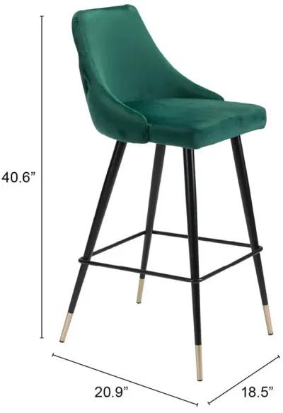 Piccolo Barstool Green