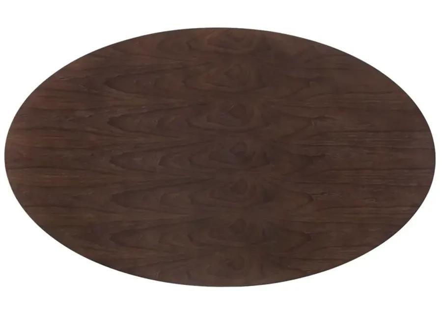 Lippa 78" Oval Wood Dining Table