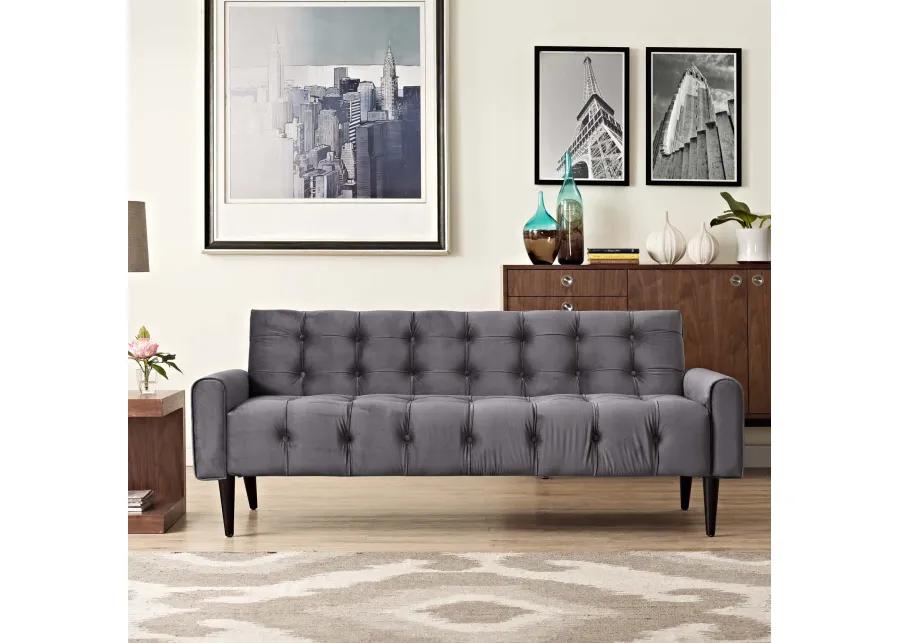 Delve Performance Velvet Sofa