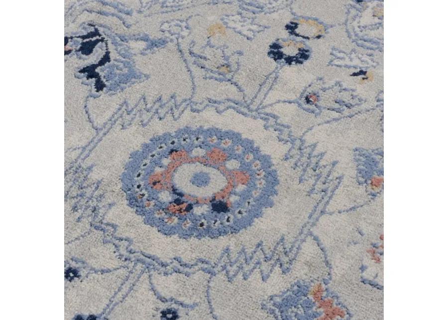 Marquise L. Blue  Polypropylene  8'0"x9'6" Rectangle Rug