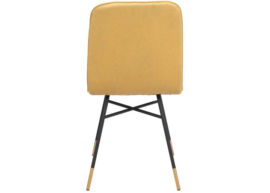 Var Dining Chair (Set of 2) Yellow