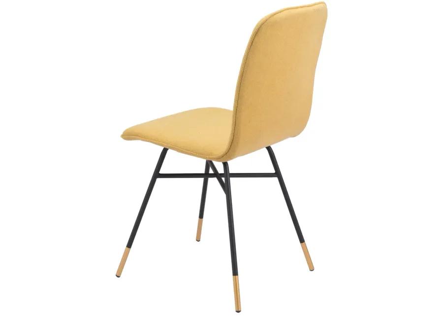 Var Dining Chair (Set of 2) Yellow