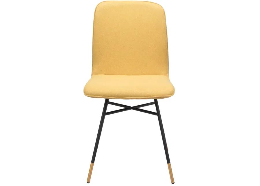 Var Dining Chair (Set of 2) Yellow