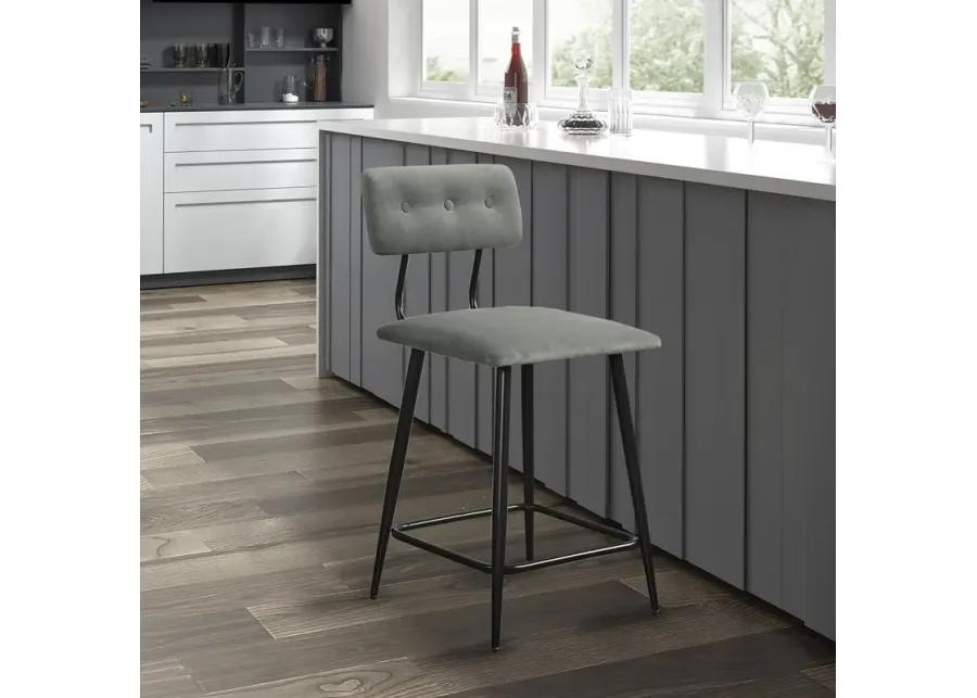 INK+IVY Henrick Grey Multi Counter Stool