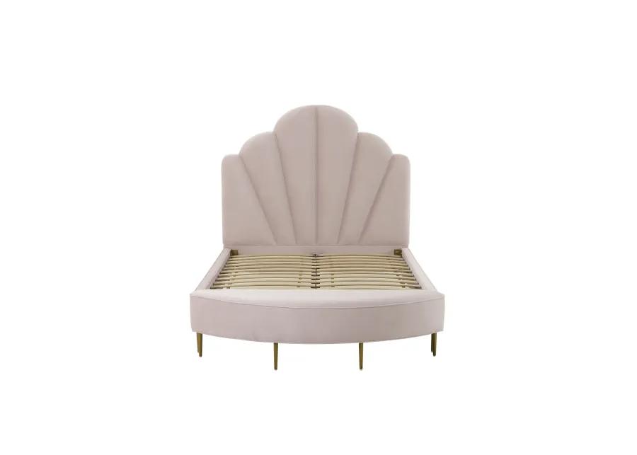 Bianca Blush Velvet Full Bench