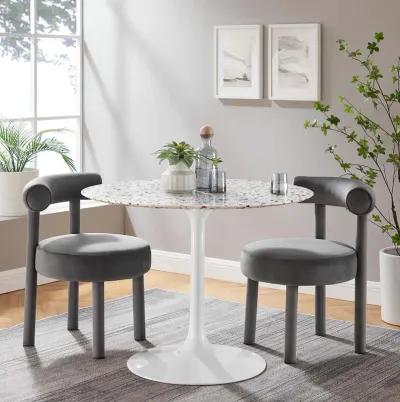 Lippa 40" Round Terrazzo Dining Table