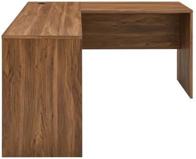 Transmit Wood Desk and File Cabinet Set