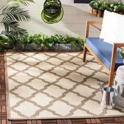 Safavieh BEACH HOUSE Collection BHS122C-9 Cream / Beige 9' X 12'