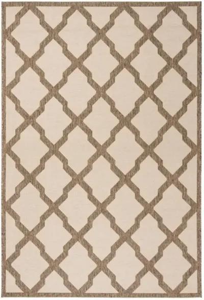 Safavieh BEACH HOUSE Collection BHS122C-9 Cream / Beige 9' X 12'