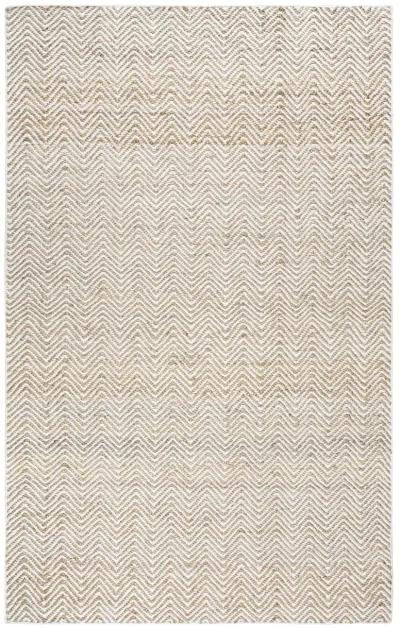 Ellington Natural  chevron  Jute / Wool  3' x 5' Rectangle Rug