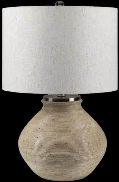 Brillo BLO-002 22"H x 14"W x 14"D Accent Table Lamp