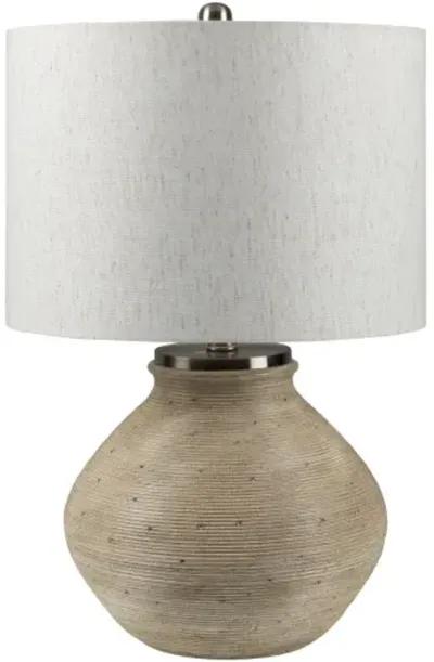 Brillo BLO-002 22"H x 14"W x 14"D Accent Table Lamp