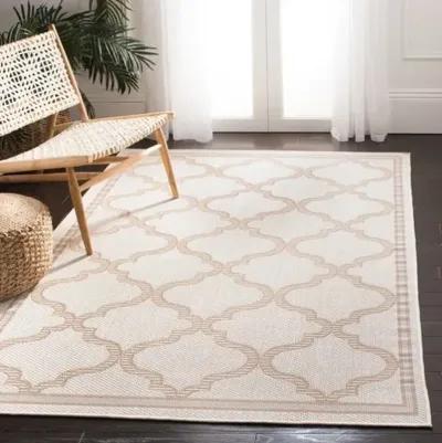 Safavieh BERMUDA 800 Collection BMU810C-9 Ivory / Beige 9' X 12'