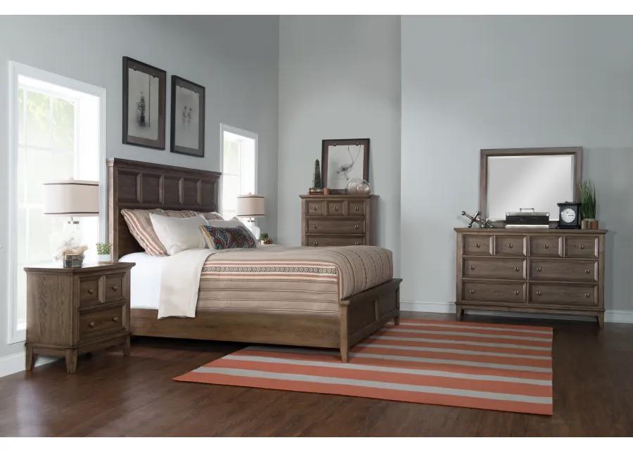 Forest Hills Complete Panel Bed Queen 50